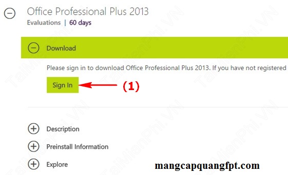 Hướng dẫn cách tải Microsoft Office 2013 Professional Plus miễn phí