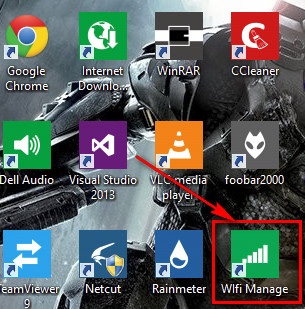 Cách mở nhanh Manager Wifi trên Windows 10