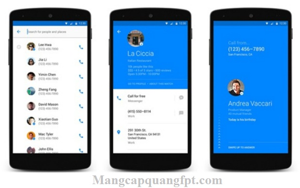 Facebook Hello - Ứng dụng gọi điện thông minh từ Facebook