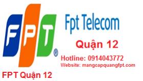 Lắp đặt mạng FPT Quận 12 tại địa bàn TPHCM
