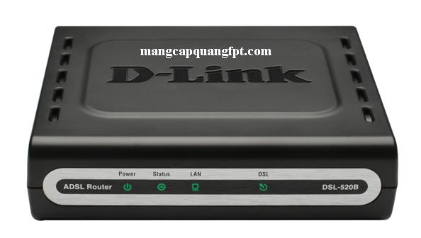 Hướng dẫn cấu hình modem D-link DSL520B