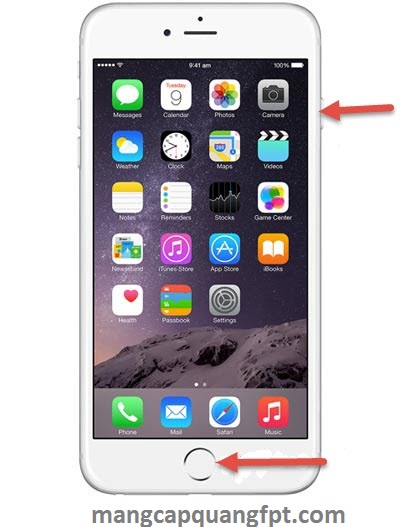 Hướng dẫn cách chụp màn hình ipad iphone