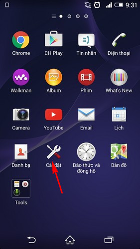 Hướng dẫn bật mở chế độ 3G trên Sony Xperia