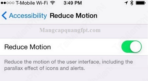 Hướng dẫn tăng tốc độ smartphone và Iphone bằng cách tắt các hiệu ứng động