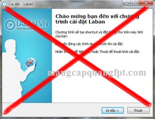 Hướng dẫn cách gỡ bỏ trình duyệt Laban.vn triệt để