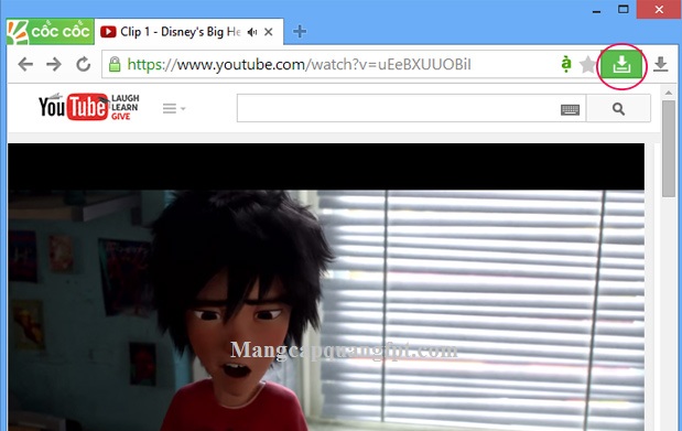 Hướng dẫn tải phim từ Youtube bằng Coccoc