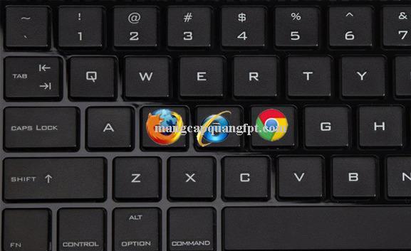 Hướng dẫn các phím tắt trong trình duyệt Internet Explorer