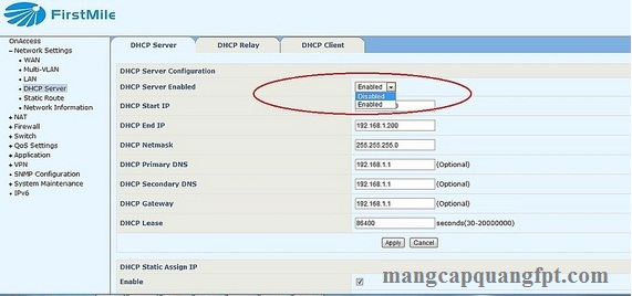 Hướng dẫn cài đặt chế độ Bridge Mode Modem FirstMile OnAccess341WR