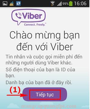 Hướng dẫn Tải và Đăng ký tạo tài khoản trên Viber