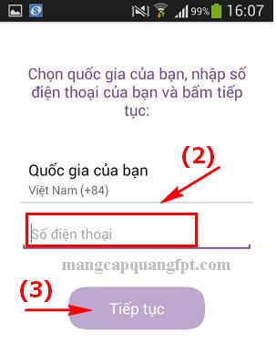 Hướng dẫn Tải và Đăng ký tạo tài khoản trên Viber