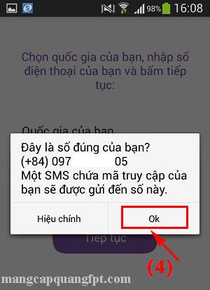 Hướng dẫn Tải và Đăng ký tạo tài khoản trên Viber