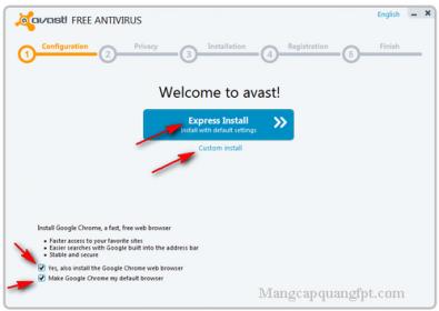 Hướng dẫn cài đặt Avast Free Antivirus nhanh chóng