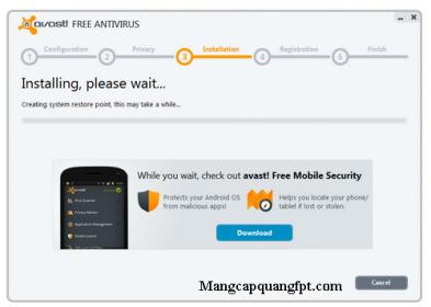 Hướng dẫn cài đặt Avast Free Antivirus nhanh chóng