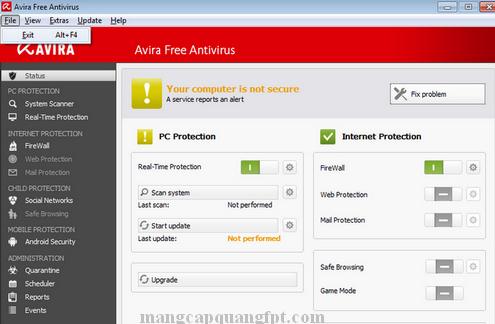 Avira Free Antivirus Phần mềm diệt virus miễn phí hiệu quả nhất