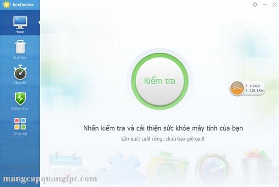 BeeDoctor Phần mềm tối ưu hóa hệ thống máy tính laptop