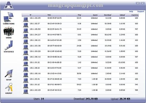 Cách quản lý băng thông mạng internet với Bandwidth Manager