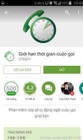 Cách giới hạn thời gian cuộc gọi trên điện thoại Android