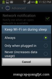 Hướng dẫn khắc phục lỗi kết nối Wifi trên Dế Android