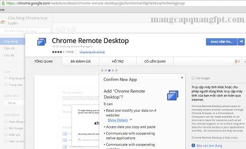 Chrome Remote Deskop điều khiển máy tính từ xa bằng Iphone Ipad