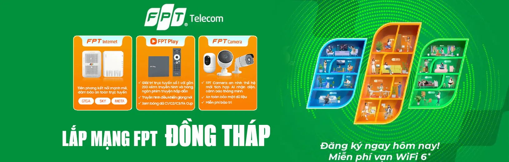 Lắp mạng FPT Đồng Tháp ✅