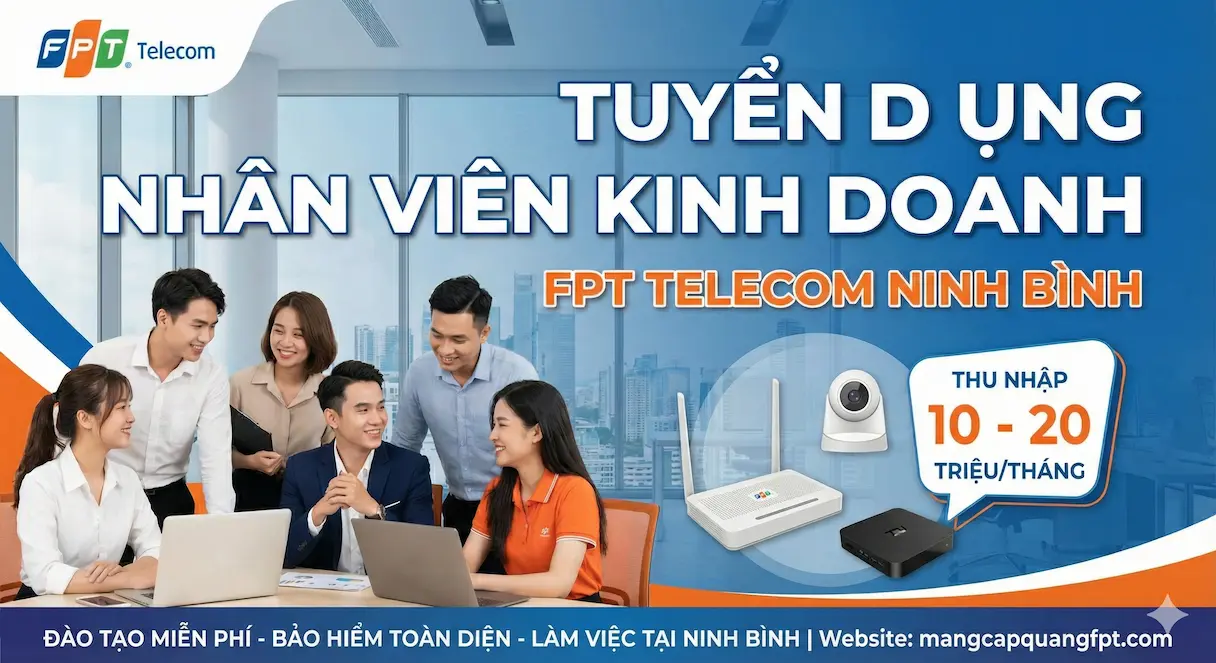 Tuyển nhân viên FPT Ninh Bình
