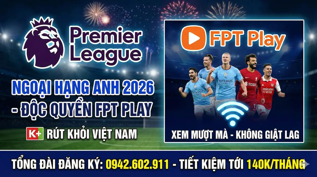 Xem bóng đá Ngoại hạng Anh