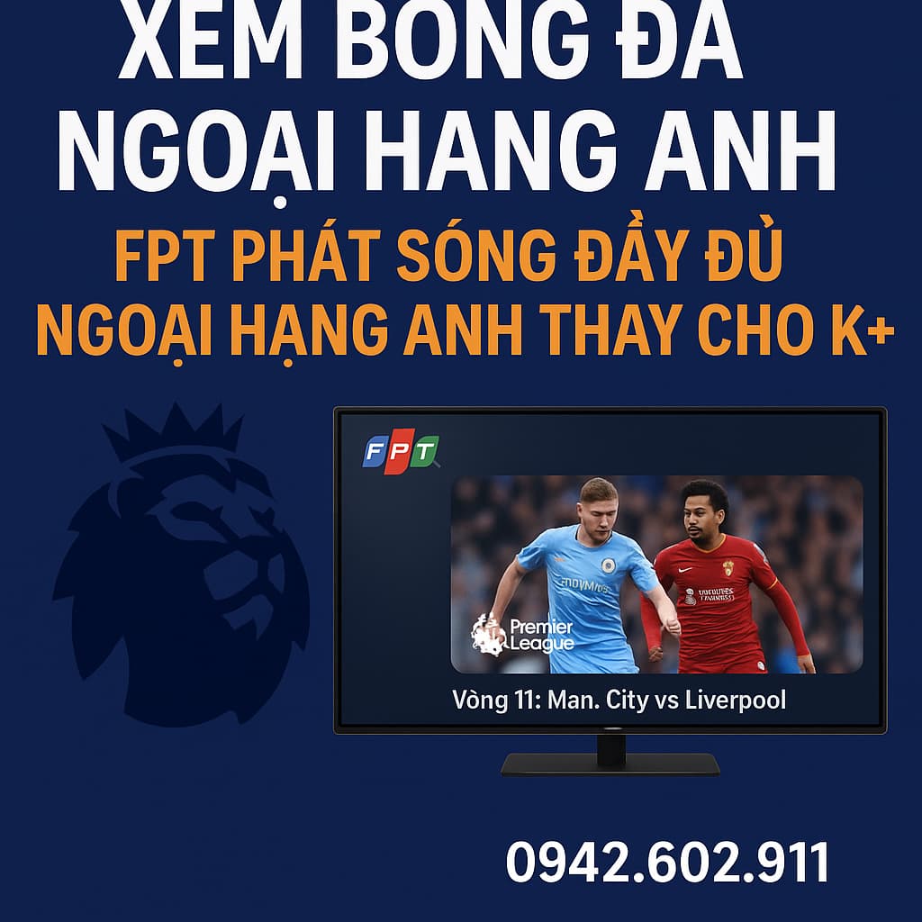 Xem ngoại hạng Anh ở đâu